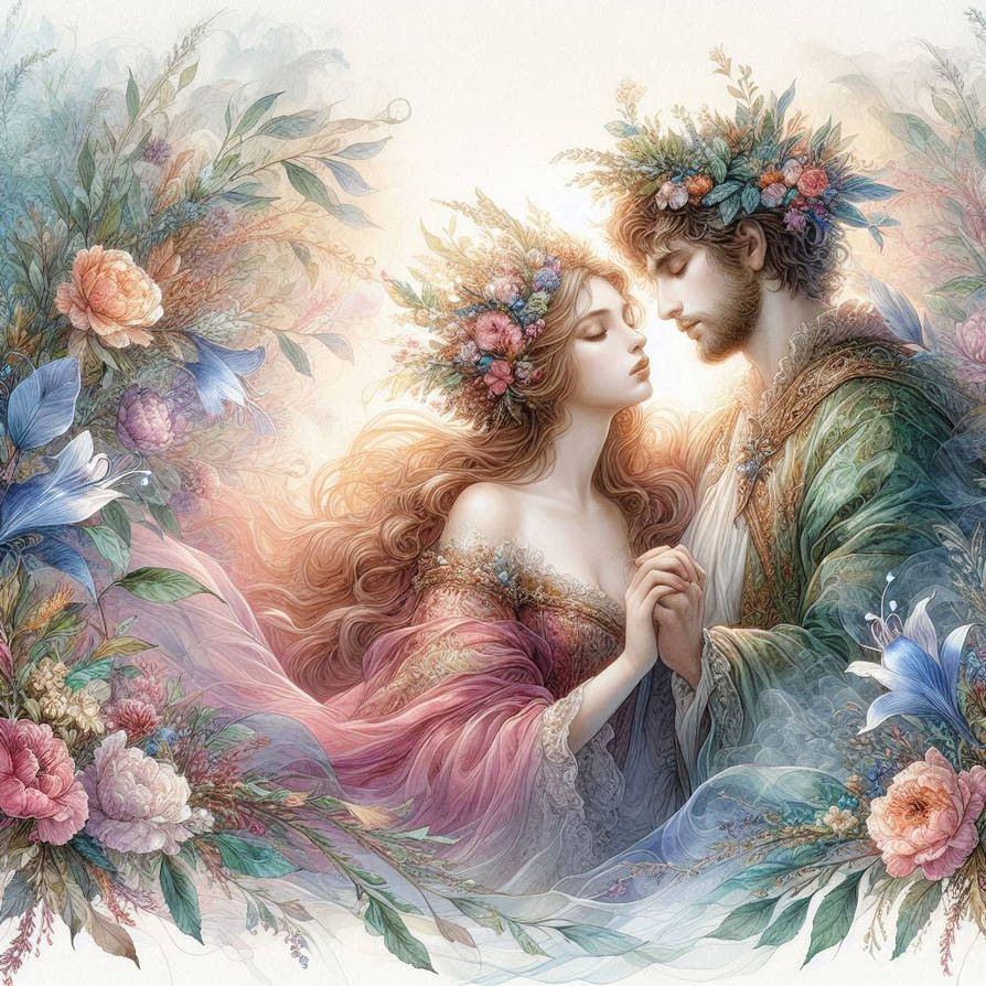 Romantic Deviantart Romanticcouple1 by FrejaIII on DeviantArt