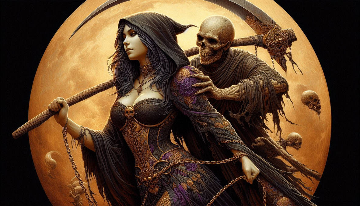 Samuelson Reaper At Work Fem, Reaper in work by FrejaIII on DeviantArt