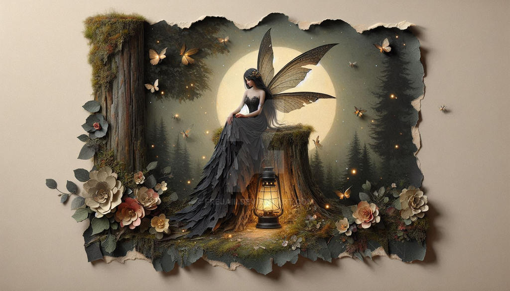 Papercraft Fairy by FrejaIII on DeviantArt