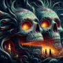 Sugarskull art 4 Halloween II