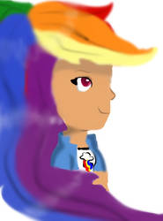 Rainbow Dash Humanized