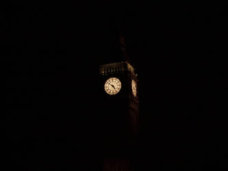 Big Ben on the night