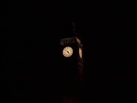 Big Ben on the night