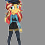 Sunset shimmer Police costume