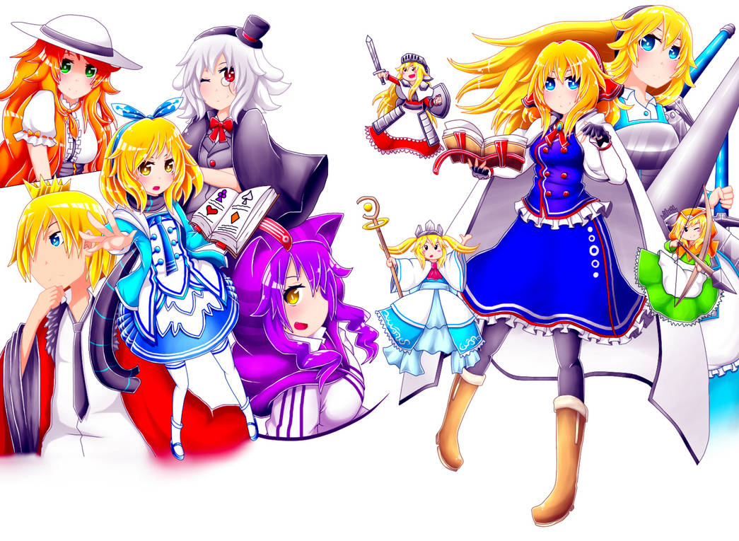 Touhou Project Alice And Alice By Iormi On DeviantArt touhou-project-alice-and-alice-by-iormi-on-deviantart