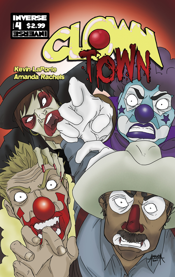 Clown Town 4 Cover