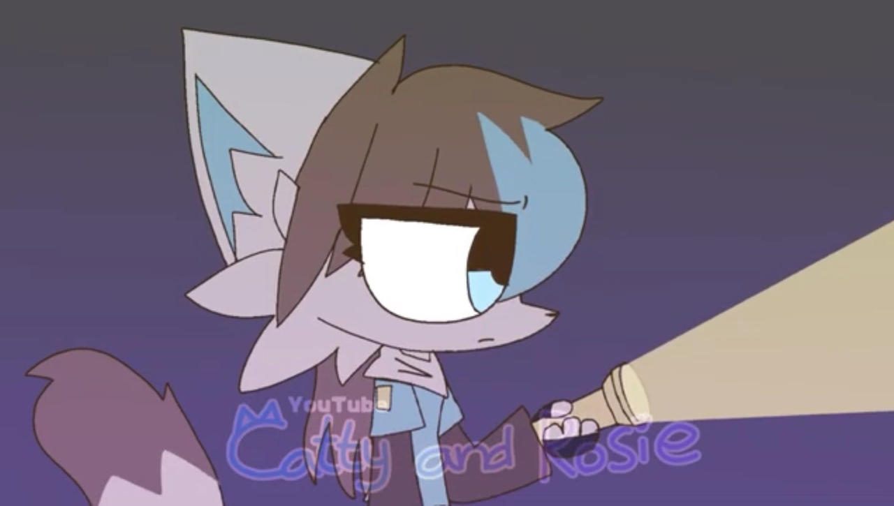 Catty Catty holding her Flashlight by KaidieFussia2nd on DeviantArt