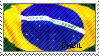 brasil stamp by rindork