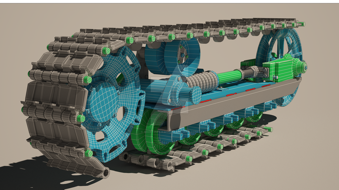 Caterpillar thread Topology White by martinflash on DeviantArt