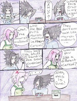 SasuSaku- cereal