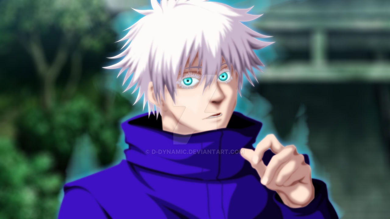 Gojo Winking Gojo Saturo by D-Dynamic on DeviantArt