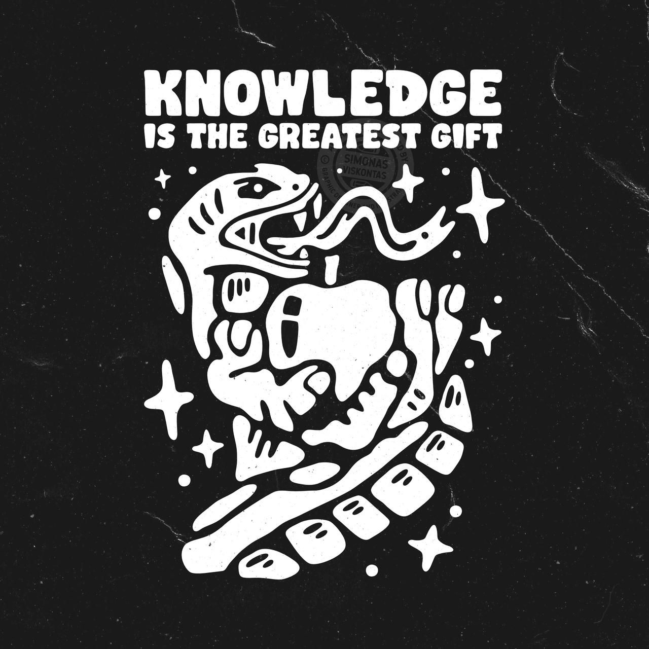 Knowledgeable Snake KNOWLEDGE SNAKE by viskontasart on DeviantArt