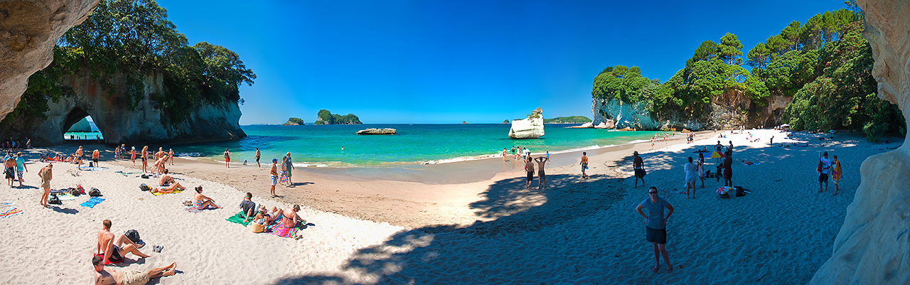 Cathedral Cove Pano 2