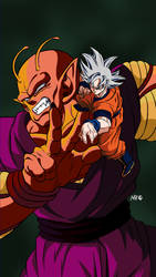 Goku and Piccolo