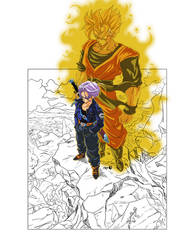 Trunks and Gohan