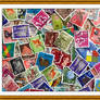 Vintage Japanese Postage Stamps By Yesterdays Pape