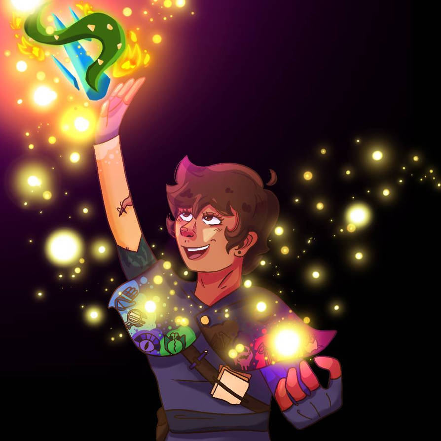 Luz with glyph magic by alexarts9 on DeviantArt