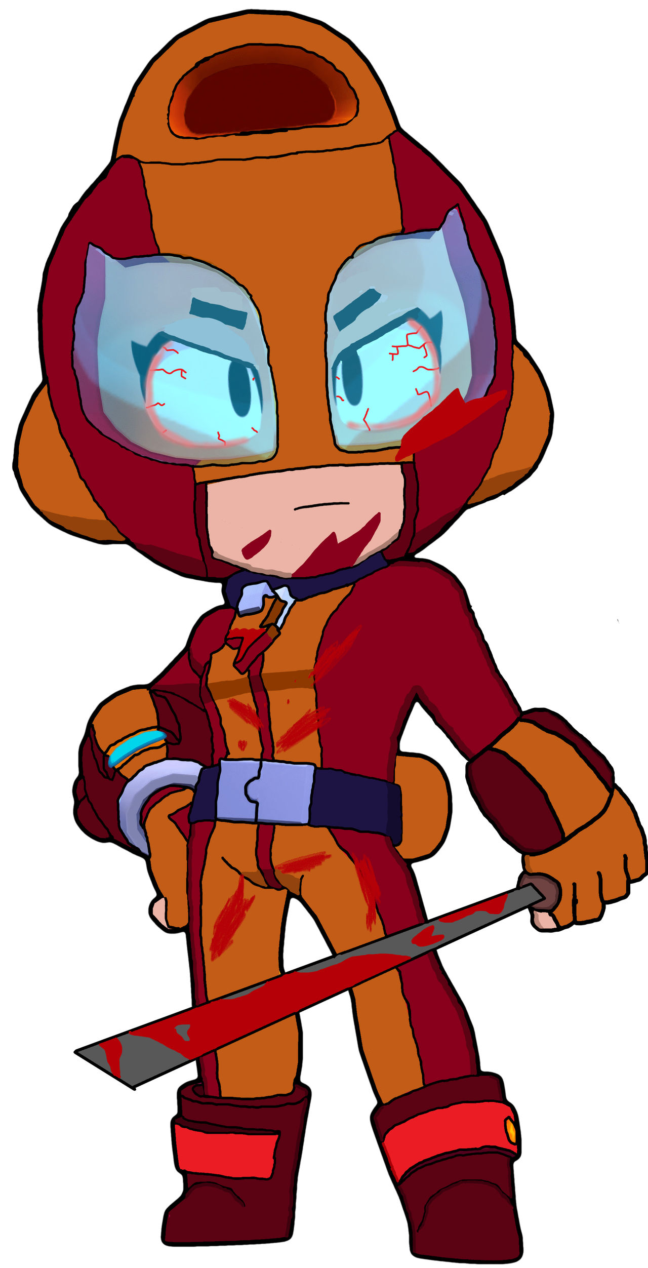 Max with Bloody Katana by SuperCarol94 on DeviantArt