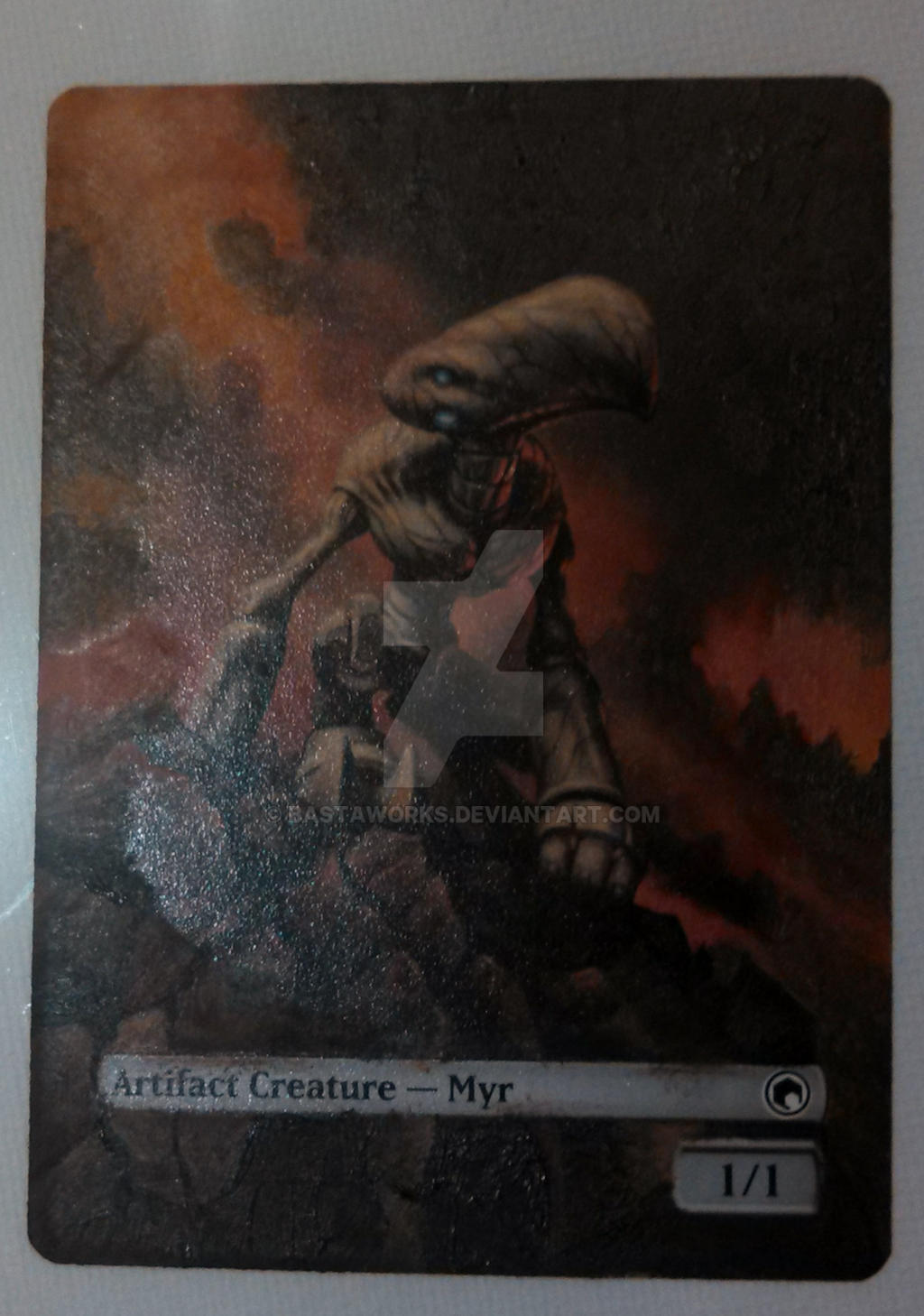 Magic: The Gathering Myr Token by BastaWorks on DeviantArt