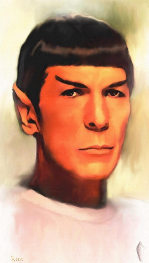 Spock Portrait TMP by karracaz on DeviantArt