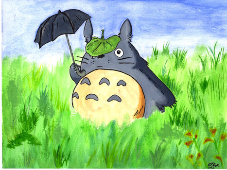 Totoro First Paint