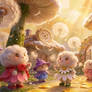 Dandelion Village: The Fluffy Guardians of Time