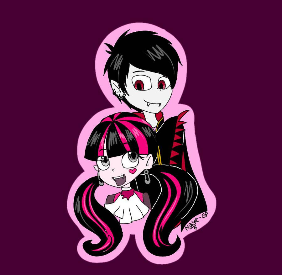 gregory x draculaura by Naye-Ely on DeviantArt