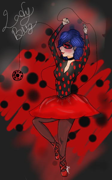 Ladybug Rdiance LadyBug ( Ballet AU ) by Prince-Gabby on DeviantArt