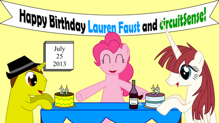 Ponified Birthdays: Lauren Faust and Me!