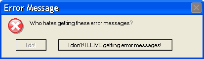 Error Message 20