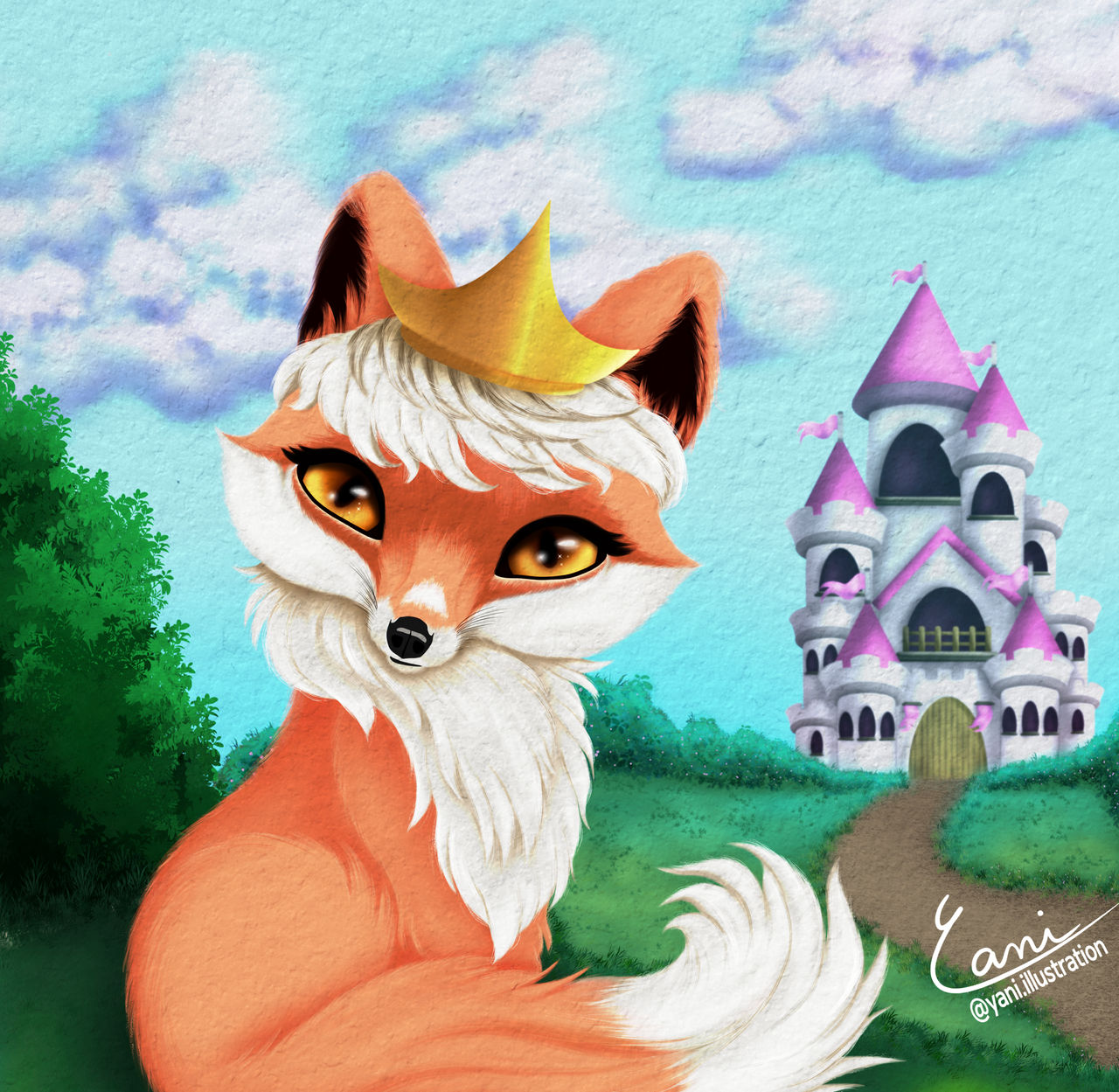 Princess Fox by yaniartwork on DeviantArt