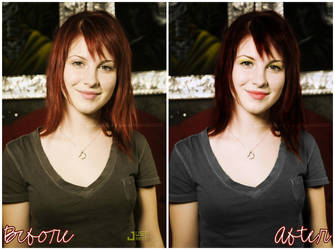 Hayley Williams Retouch