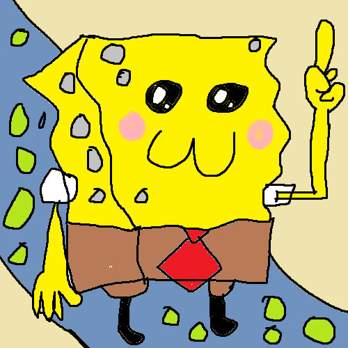 Kawaii Spongebob by Mint2y on DeviantArt