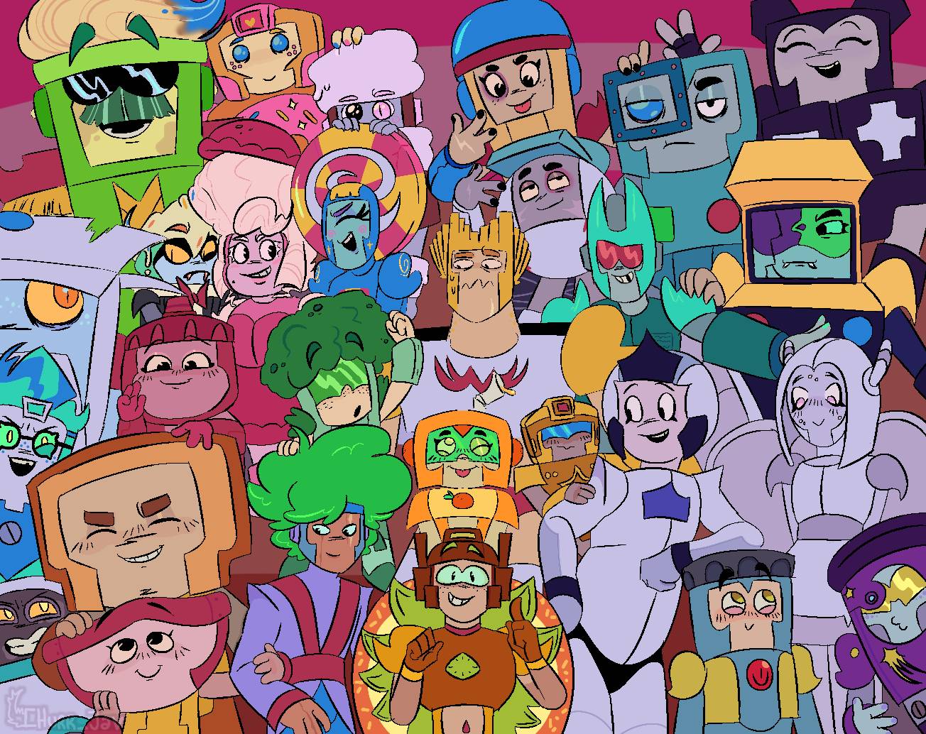 Botbots Anniversary 2023 by 20churrneedsbread08 on DeviantArt
