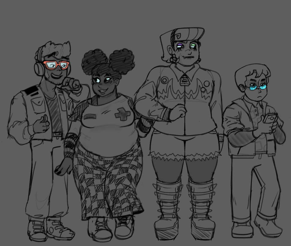 Botbots human designs by ShapeshifterCooking on DeviantArt