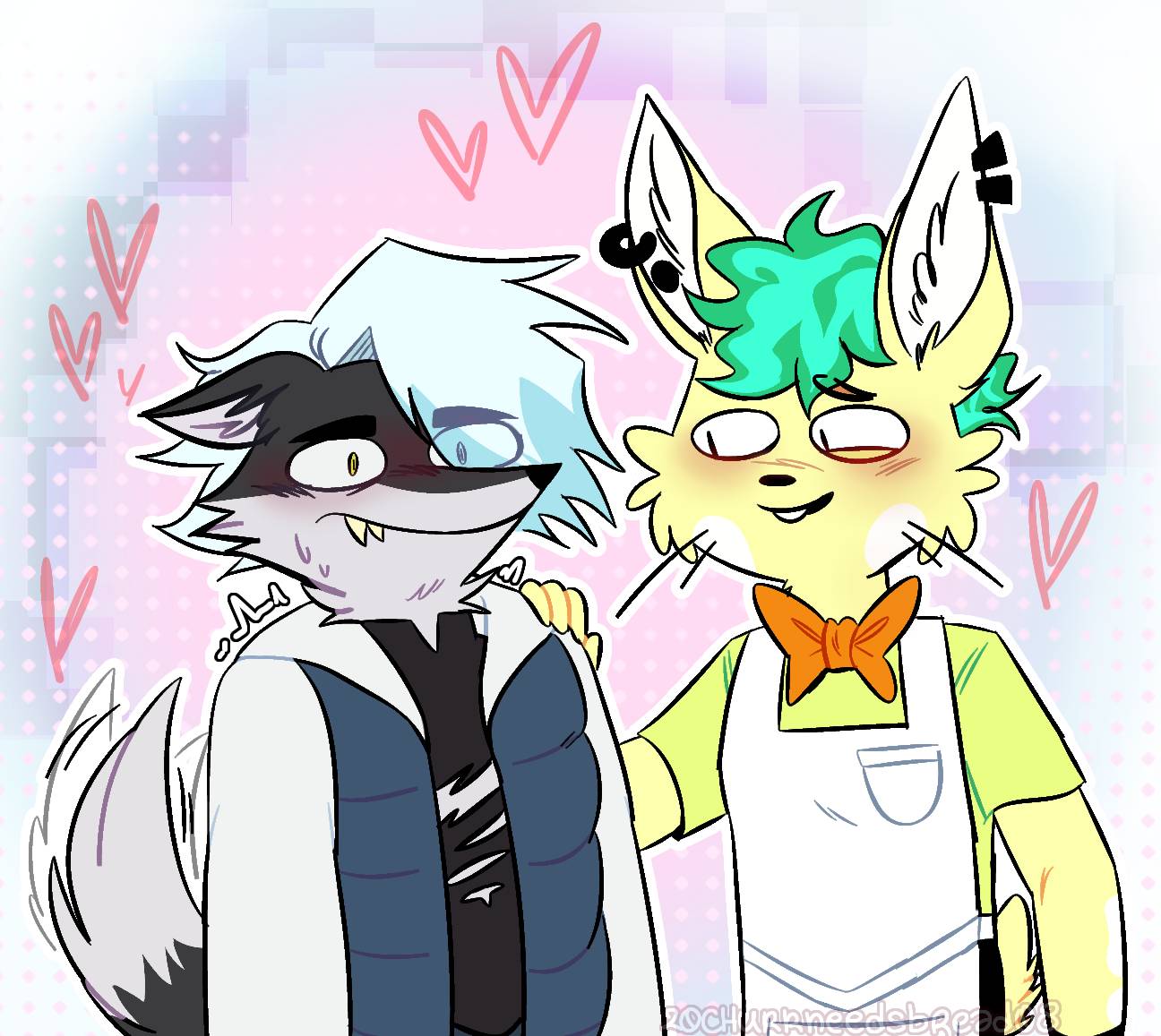 Rocky Rakoon Poster Deviantart Chase X Benny - Rocky Rakoon Fanart by 20churrneedsbread08 on DeviantArt