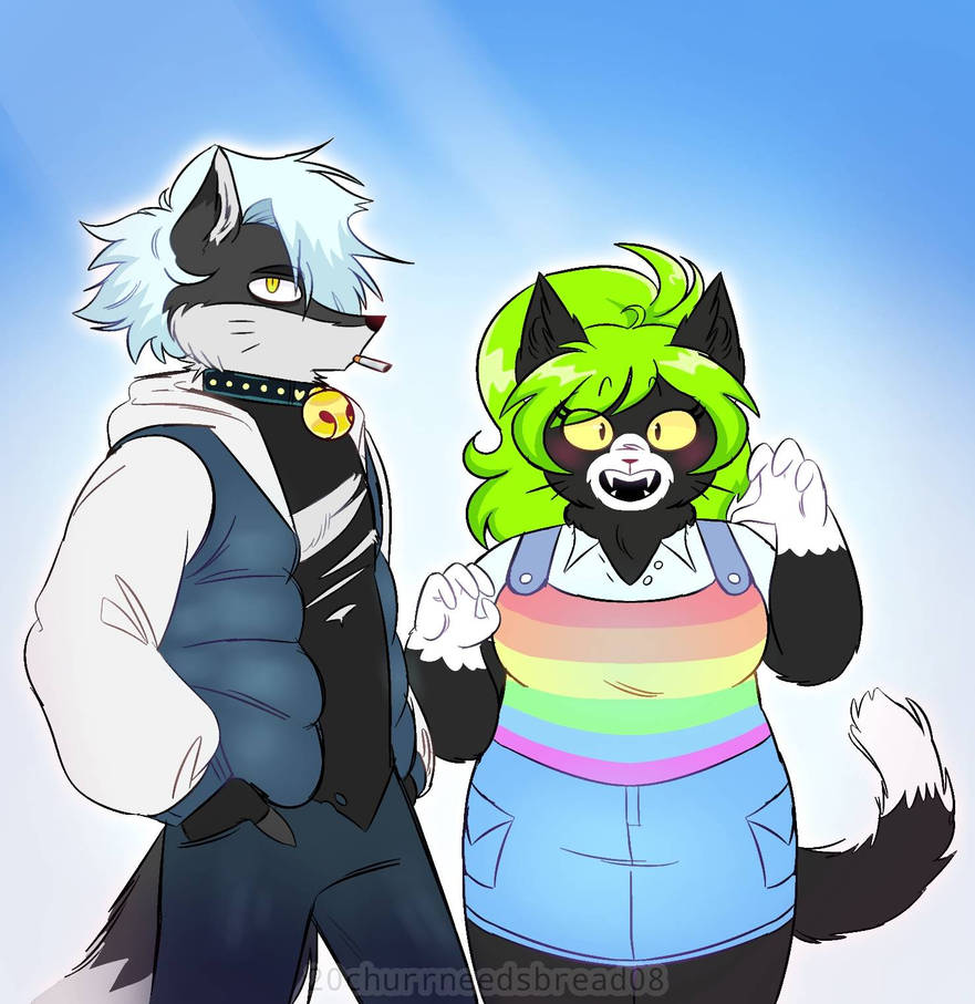 Rocky Rakoon Roxanne (VER.2) Wolfy Cats / Rocky Rakoon Fanart by 20churrneedsbread08 on ...