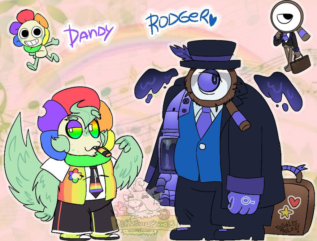 (pt3) Toons in my style: Dandy and Rodger by 20churrneedsbread08 on ...