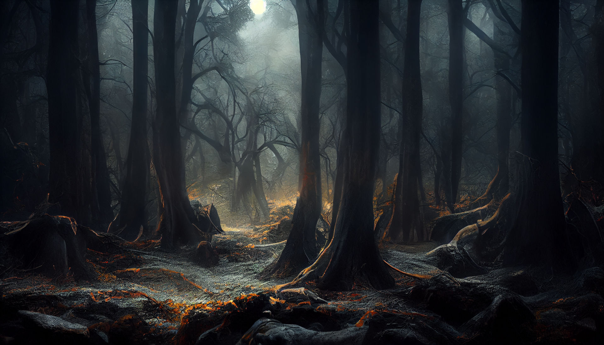 Dark forest by RaveFox369 on DeviantArt