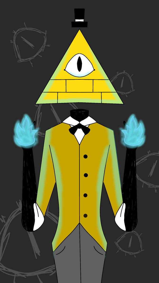 Bill Cipher Fanart | Gravity Falls by SaxophoneSeal12 on DeviantArt