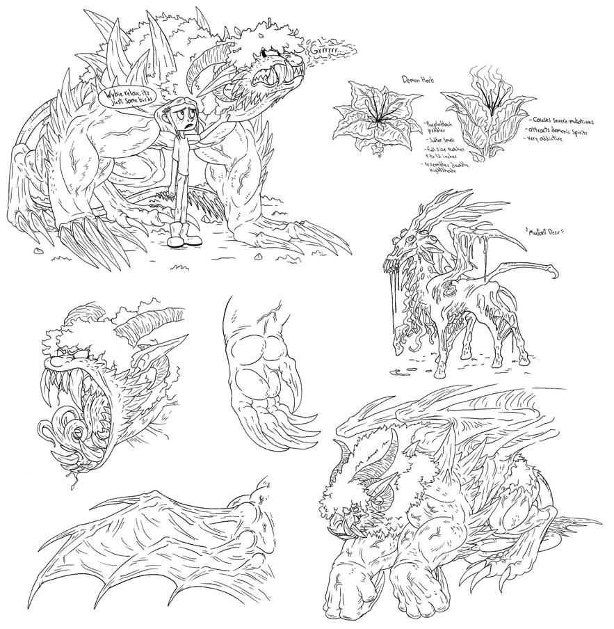 Monster Dump by demongirl99 on DeviantArt