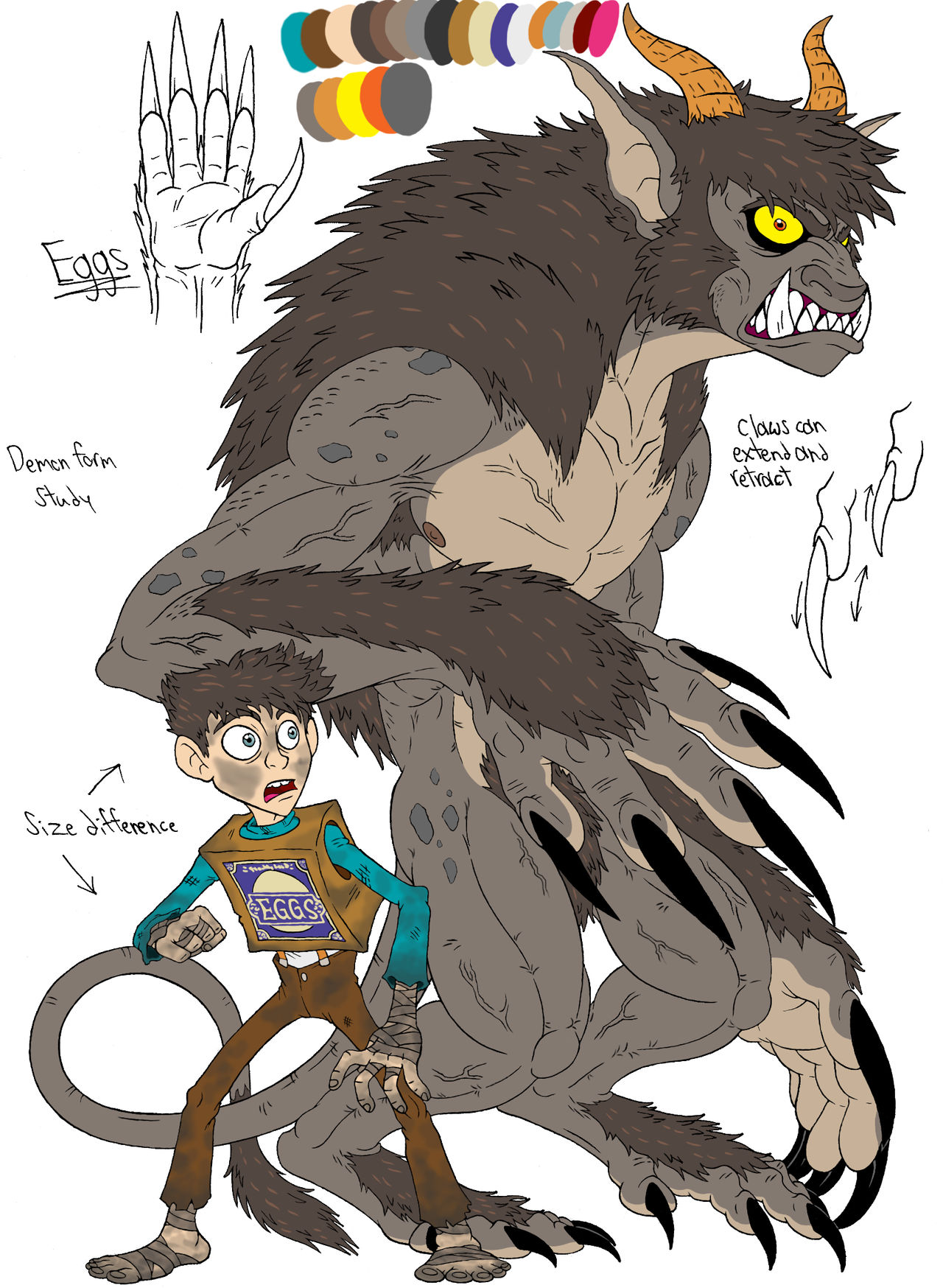 Monster Kids Design - Eggs *Special Edition* by demongirl99 on DeviantArt