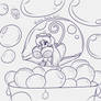 Bubble Cinsi Cat (sketch)