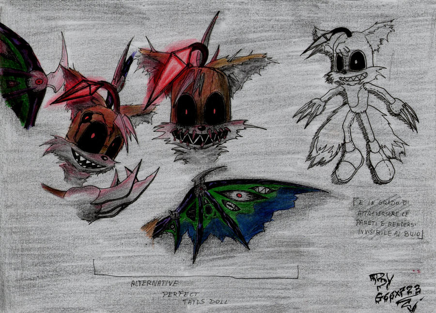 CREEPYPASTA - Sketch 3 - TAILS DOLL