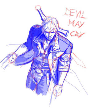 Devil May Cry - Dante Sketch