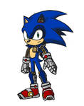 Sonic Cyborg Sketch 1 by ZaxsSouven