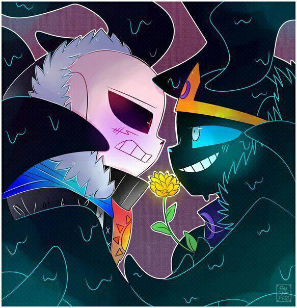 Epic sans and Cross sans by Specimen101 on DeviantArt