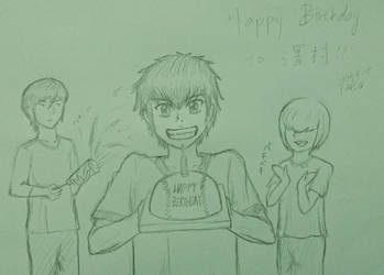 Happy Birthday to Sawamura!!!!