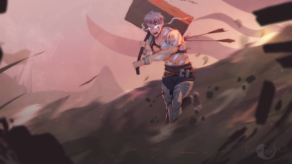 Barbarian rage by Crowlockart on DeviantArt