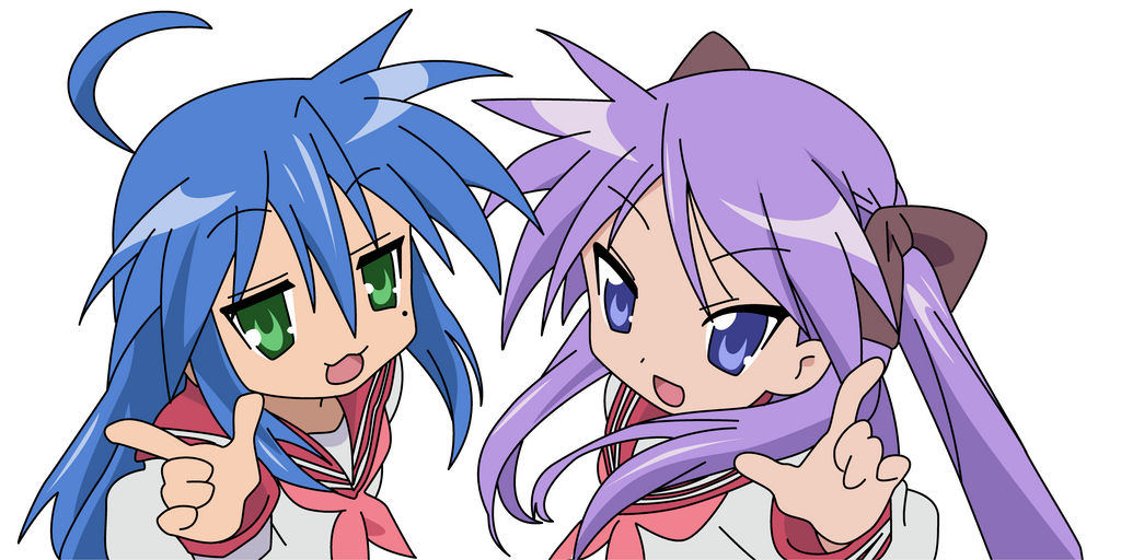 Lucky Star - Konata and Kagami by singular-plural on DeviantArt Lucky Star - Konata and Kagami by singular-plural on DeviantArt
